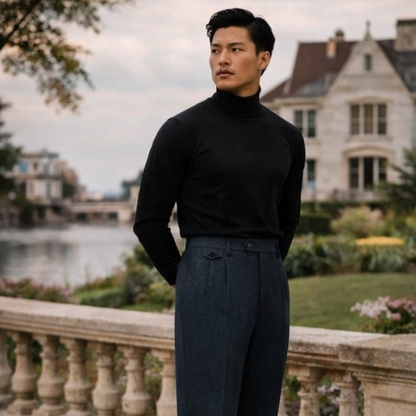 WOOL TROUSERS